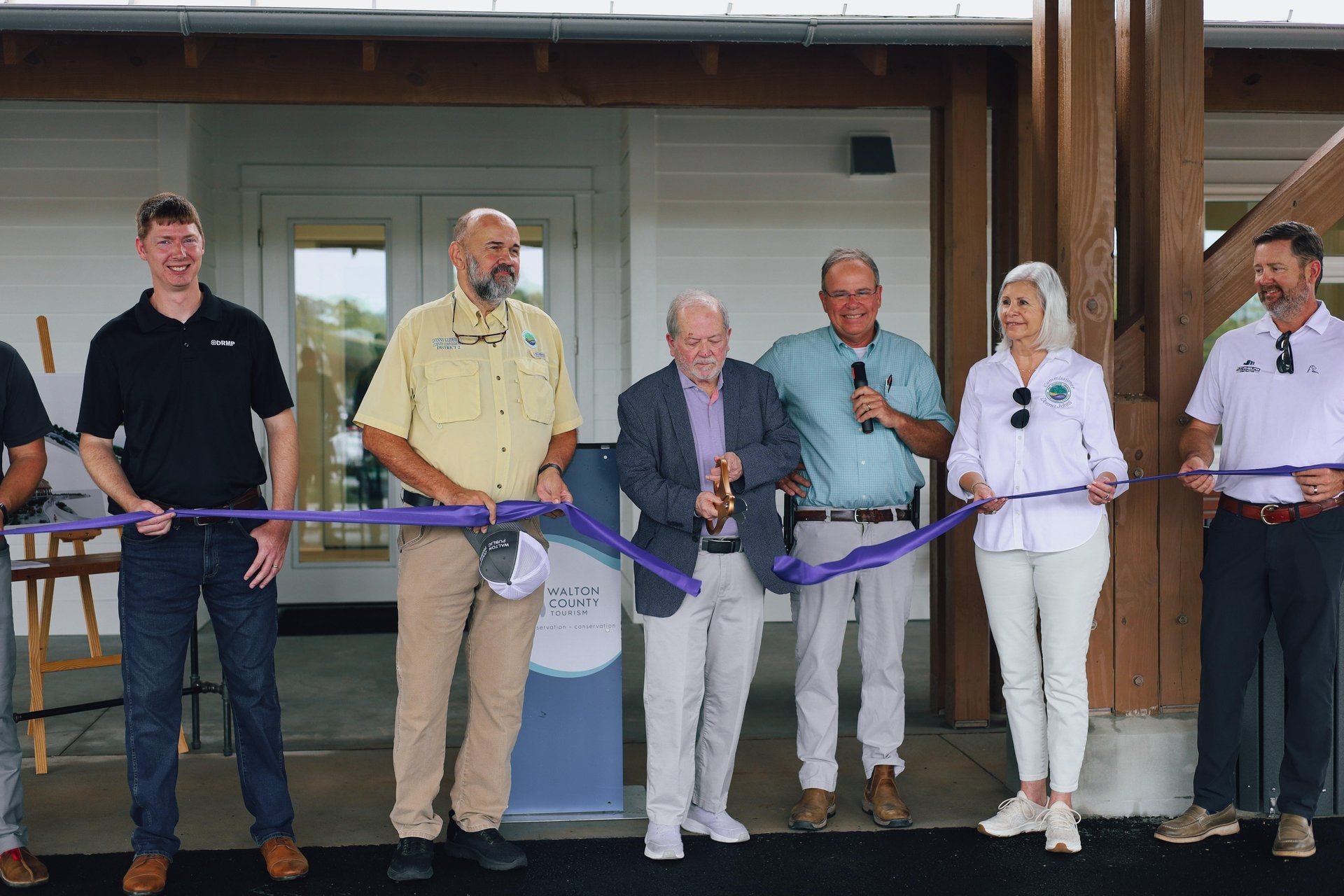 Grayton Central ribbon cutting