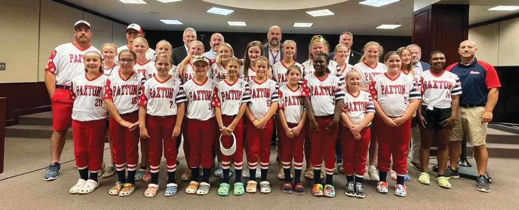 Paxton's 12U Softball Team